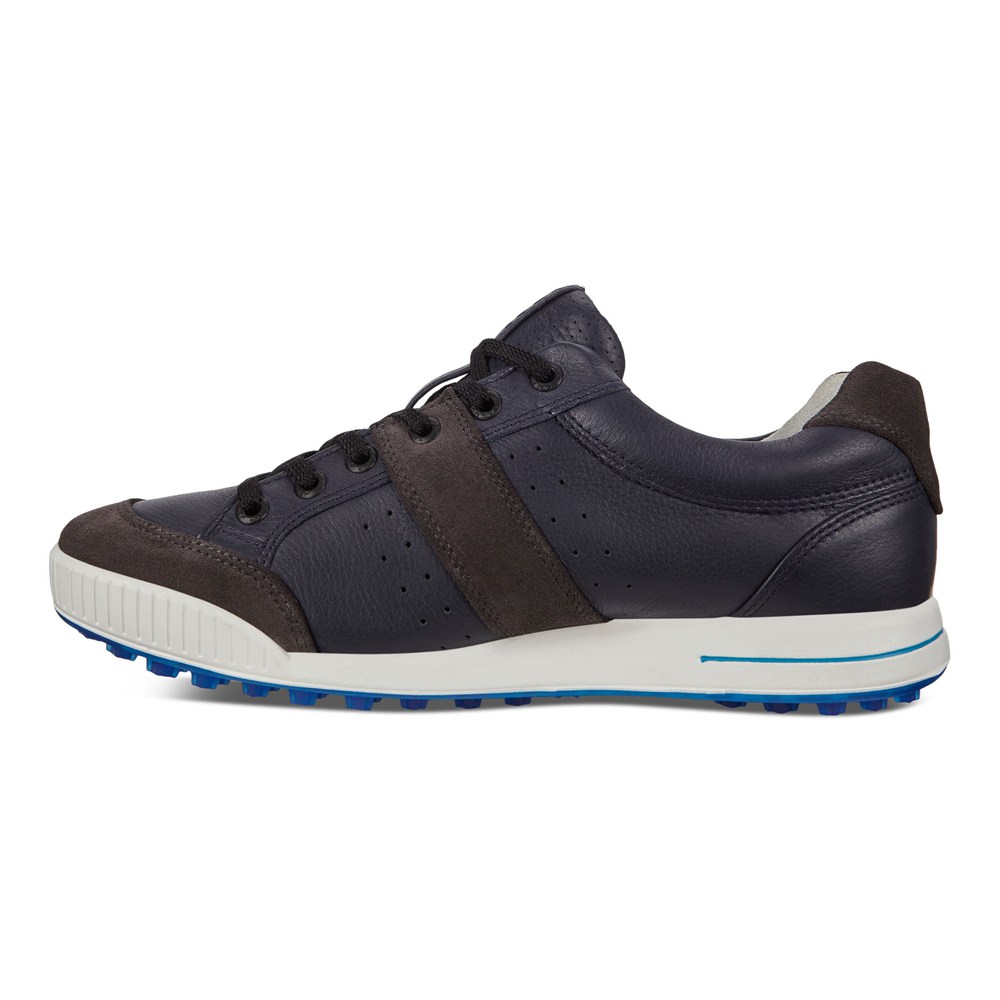 ECCO Mens Golf Shoes Navy - Original Street - NWV-417832